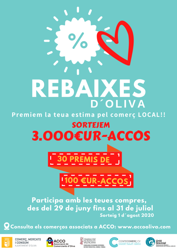 Cartell campanya REBAIXES ACCO OLIVA