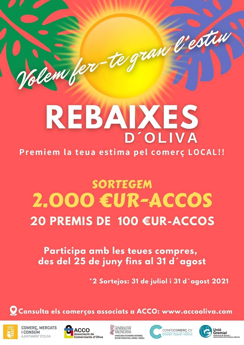 REBAIXES D´ESTIU 2021 ACCO OLIVA