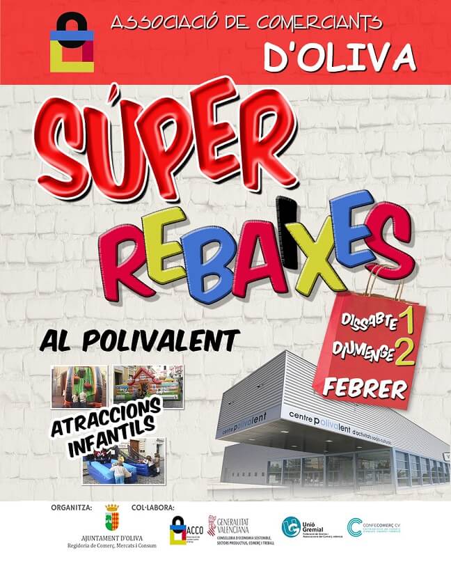 Fira Súper Rebaixes al Polivalent d´Oliva - 1 i 2 de febrer