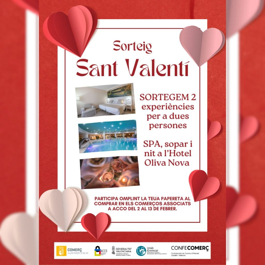 Sorteig sant valenti oliva 2026